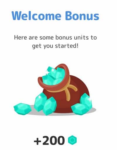 200 Welcome Bonus