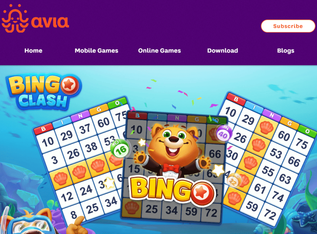 Bingo Clash by Avia Games